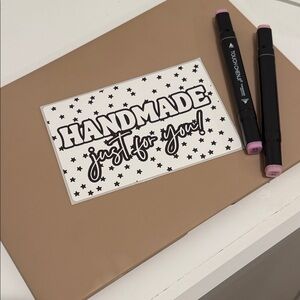 50 Count Hand Made Sticker 4x6"